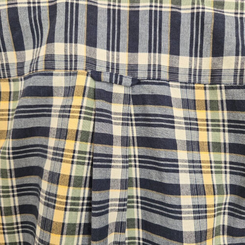 Pendleton Seaside Men's Large Madras Plaid Short Sleeve Camp Shirt Classic - Picture 5 of 8